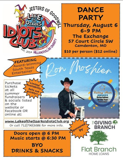 Lake of the Ozarks Idiots Club Dance Party at the Exchange