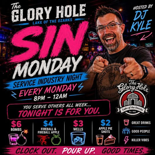 Service Industry Night at Glory Hole with DJ Kyle