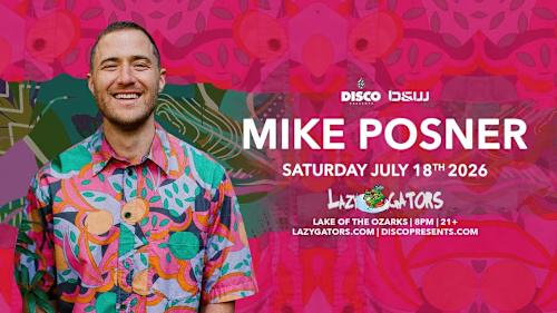 Mike Posner at Lazy Gators
