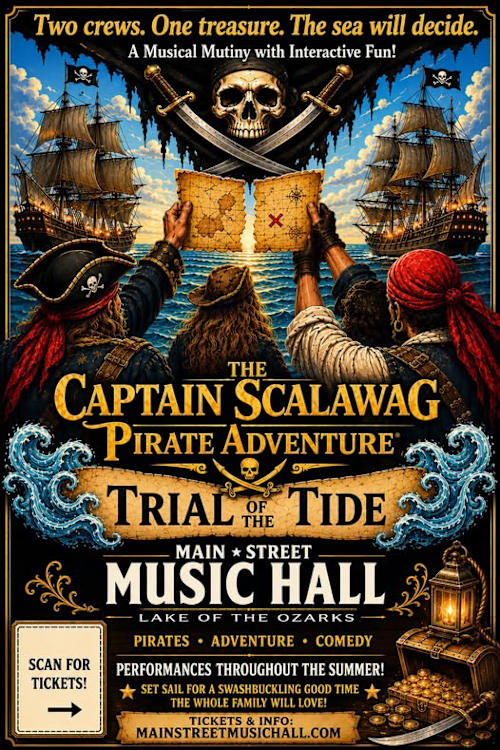 Captain Scalawag Pirate Adventure at Main Street Music Hall
