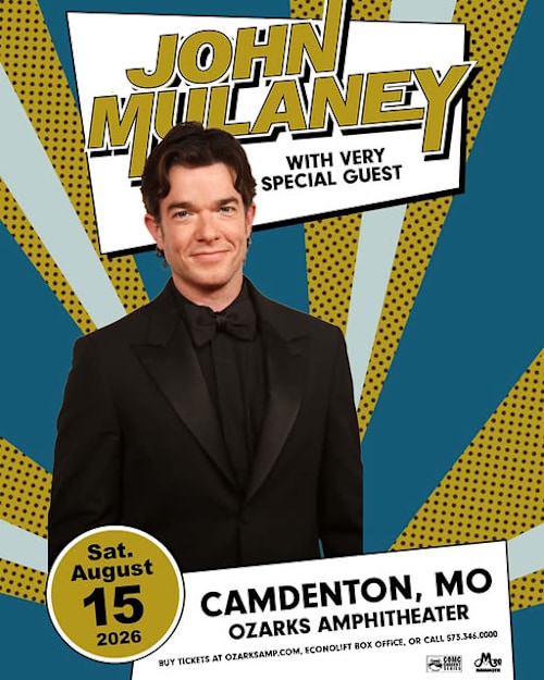 John Mulaney with Very Special Guest at Ozarks Amphitheater
